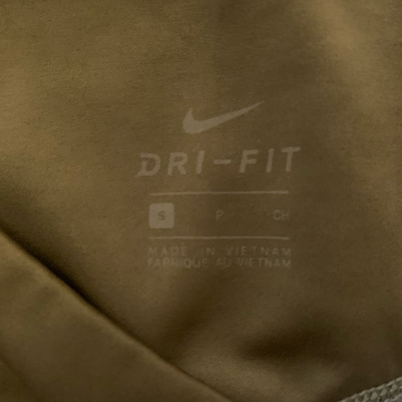 Nike olive color dri fit leggings - Picture 2 of 2